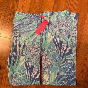 Georgia May palazzo pants Capri blue soleil soleil